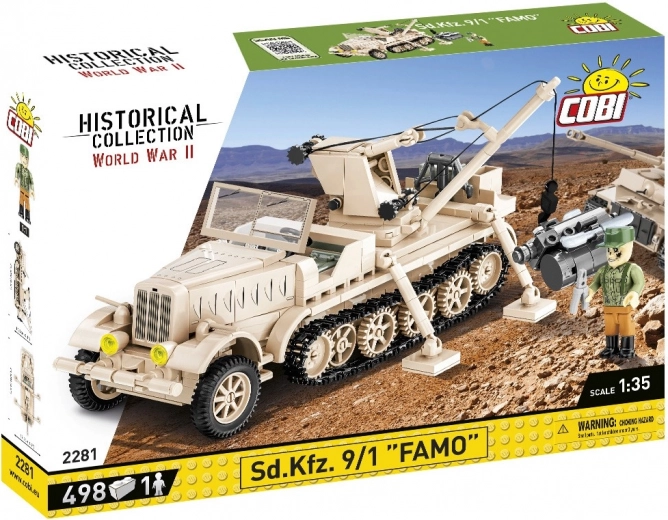 Konstrukcijski set Sd.Kfz. 9/1 Famo – teški polugusjenični tegljač 1:35