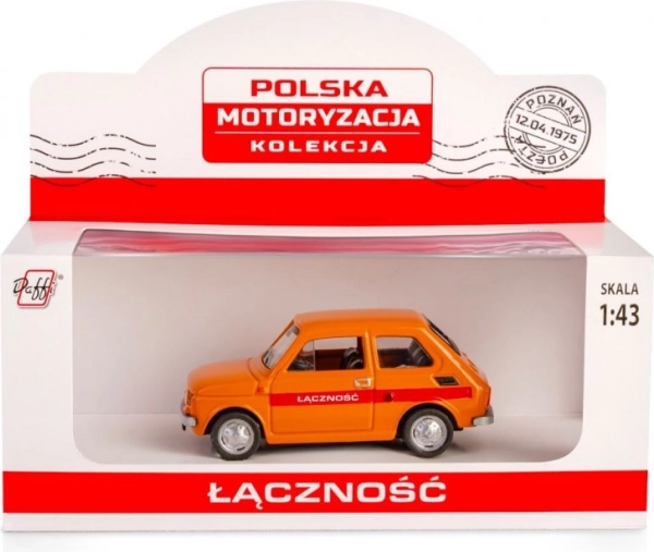 Metalni model FIAT 126p 1:43 – poštanska edicija