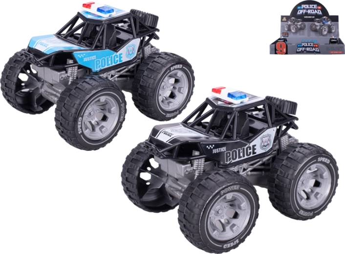 Policijski auto na inerciju 13 cm