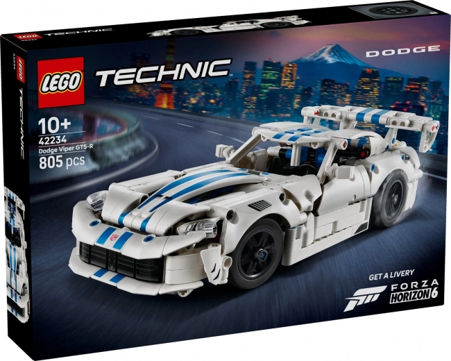 LEGO Technic sports car Dodge Viper GTS-R