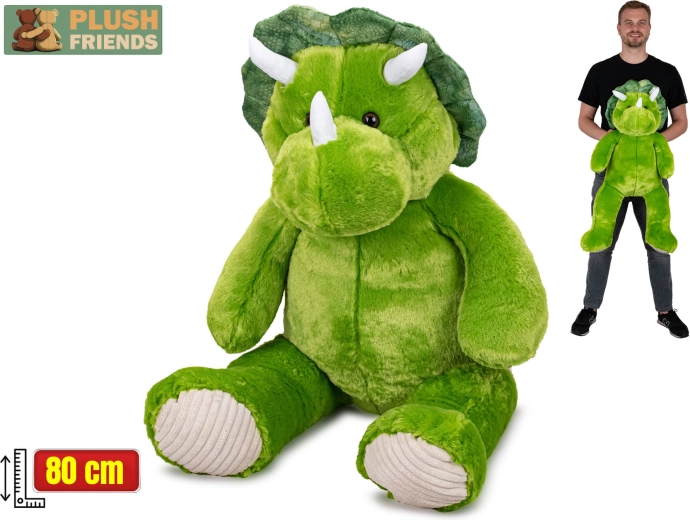 Plush Friends plišani triceratops 80 cm