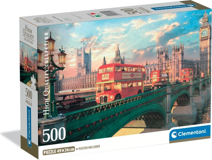 Clementoni puzzle London – Westminsterski most 500 dijelova