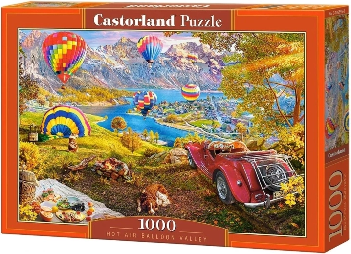 Castorland Puzzle Valley of Hot Air Balloons 1000 Pieces