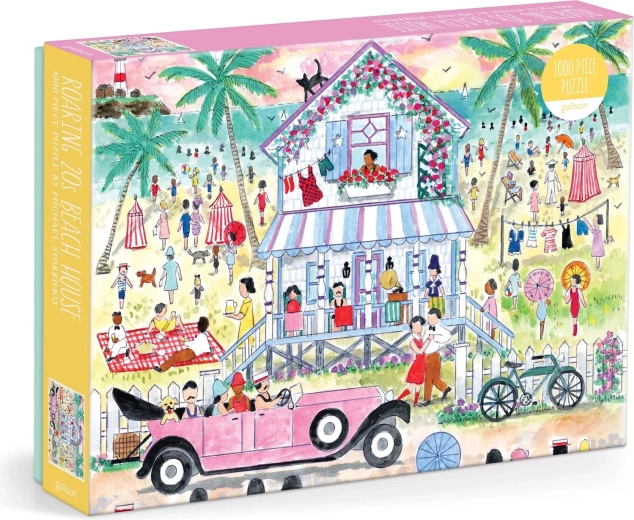 Galison Roaring Twenties Beach House Puzzle, 1000 Pieces