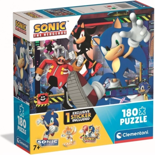 Puzzle Sonic Jež u akciji 180 dijelova