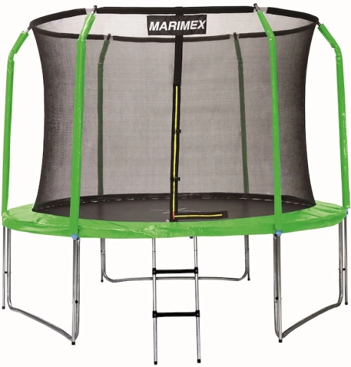 Zeleni set zaštitne obloge opruga i navlaka za trampolin 366 cm