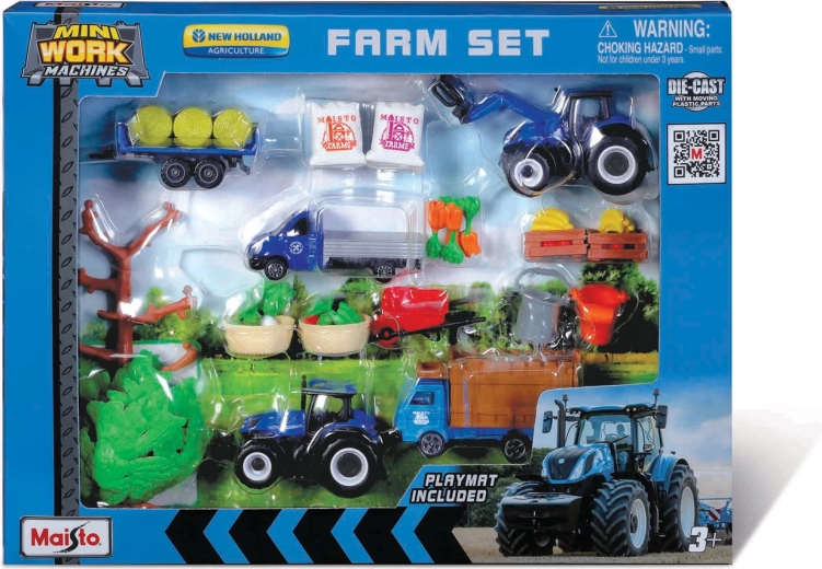 Maisto Mega farmerski set New Holland