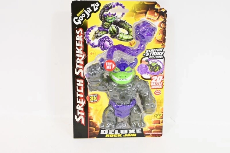 Heroes of Goo Jit Zu Rock Jaw Stretch Strikers Deluxe akcijska figurica sa zvukovima