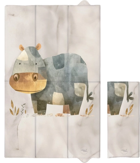 Ceba Baby putna podloga za prematanje basic cosy hippo 80 × 50 cm
