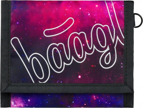 Baagl novčanik Galaxy ljubičasta