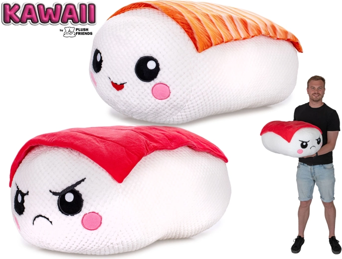 Plush Friends Kawaii plišana igračka sushi nigiri 60 cm - 1 komad
