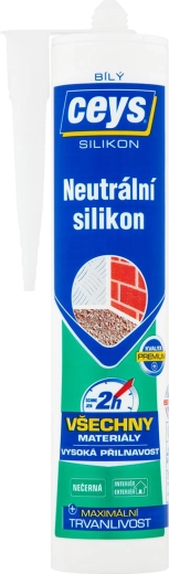 Neutralni silikon CEYS bijeli 280 ml