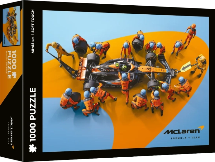 Puzzle Soft Touch McLaren – svjetski rekord u najbržem zaustavljanju u boksovima, 1000 dijelova