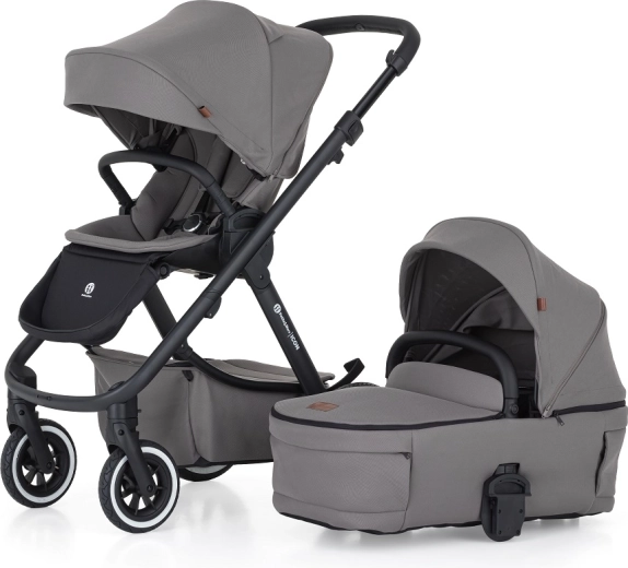Petite&Mars Icon 2-in-1 stroller dove grey lite air