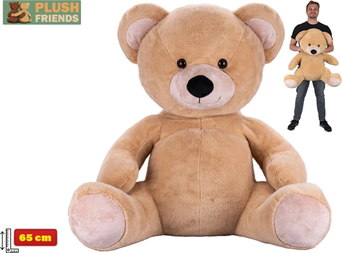 Plišana medvjed Plush Friends 65 cm bež