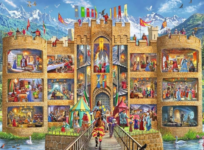 Ravensburger puzzle Viteški dvorac 150 kom