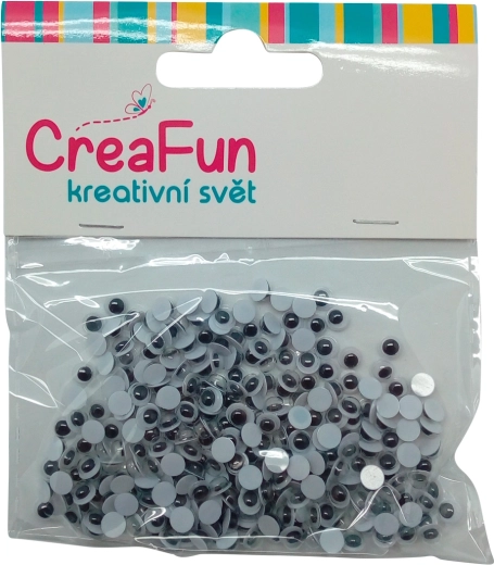 Pomične oči 5 mm – set 300 kom
