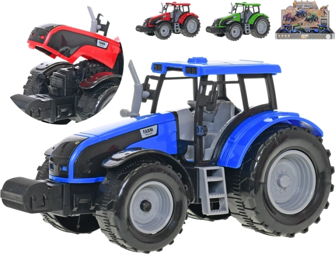 Plastični traktor na inerciju 20 cm