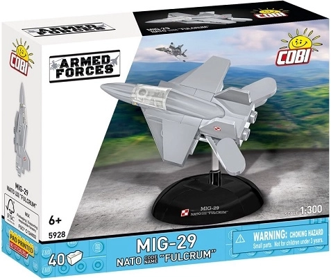 Komplet kockica COBI Armed Forces MiG-29 Fulcrum (NATO) 40 dijelova