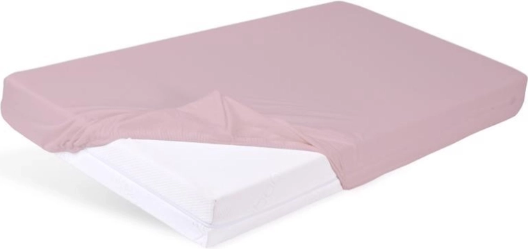 Babymatex nepromočiva bambusova plahta s gumicom staroružičasta 60 × 120 cm