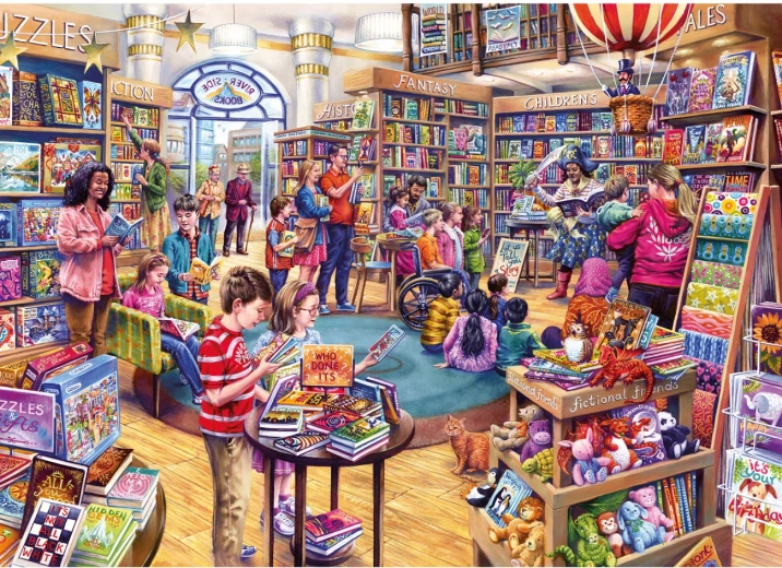 Puzzle Okretači stranica XL 500 dijelova GIBSONS