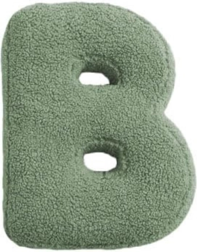 Mealini plush letter B green - 1 piece