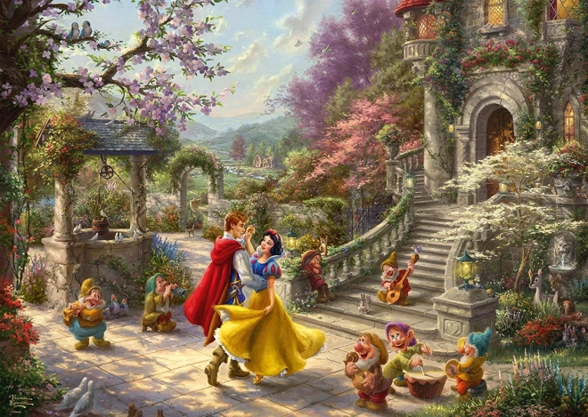 Puzzle SCHMIDT DISNEY Snjeguljica pleše na sunčevim zrakama – 1000 dijelova
