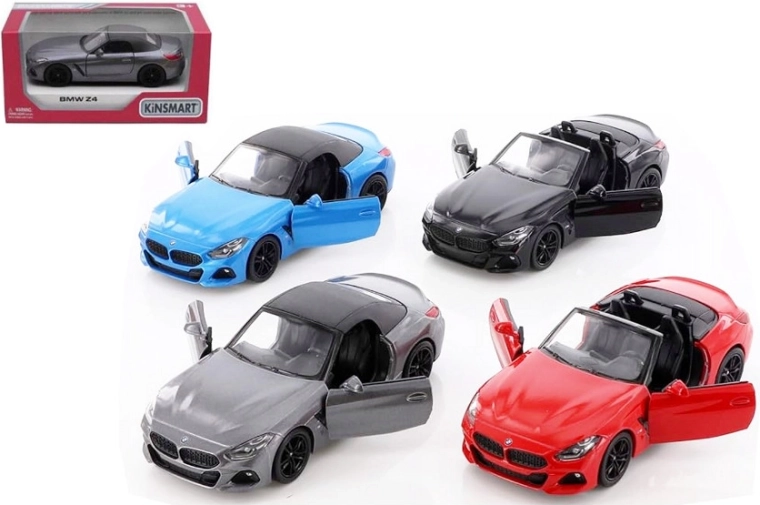 Metalni model automobila BMW Z4 1:34 s pogonom na navijanje (Pull Back)