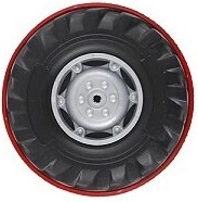 Front wheel for the Jamara Power Drag electric ride-on - 1 piece