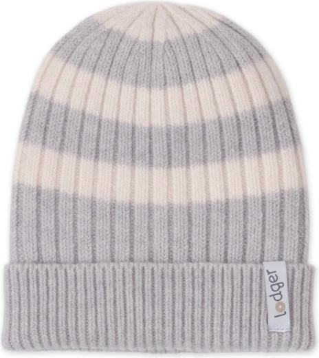 LODGER Stripe Merino Storm Knitted Hat for Children 1–2 Years
