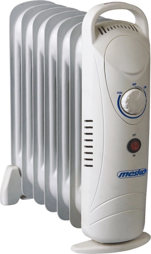 Mesko 700 W oil-filled radiator with 7 fins