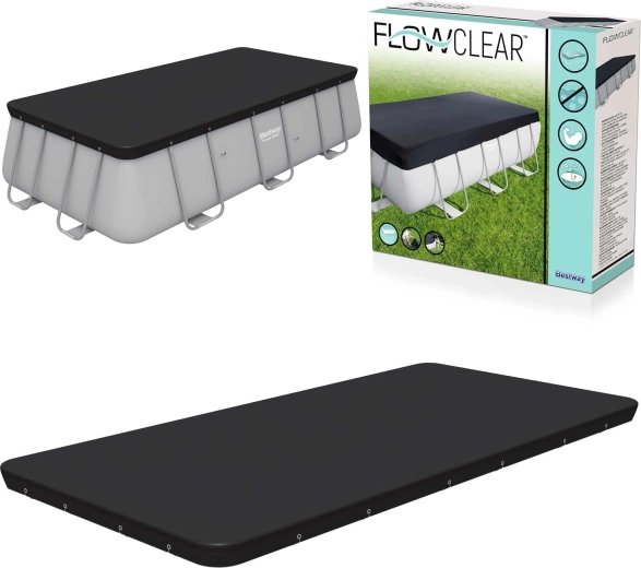 Bestway pokrivna cerada za okvirni bazen 396 × 185 cm