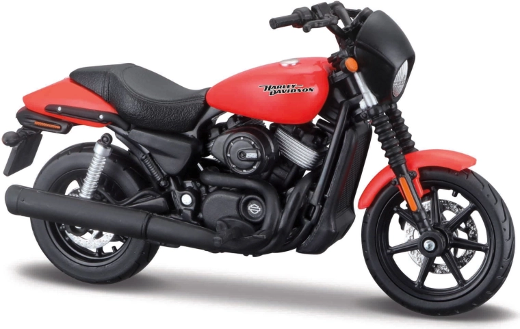 Maisto Harley-Davidson Street 750 crvena 1:18