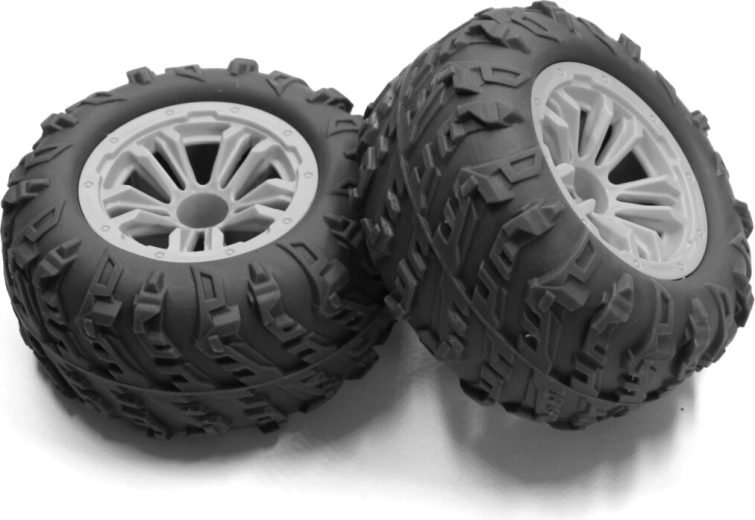 Extron Tire and Rim Set 1:14 2.4 GHz (4 pcs)