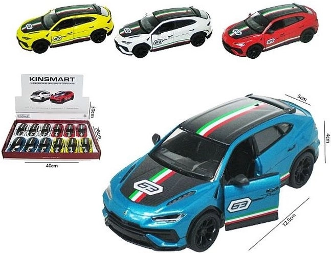 Lamborghini Urus mini autić s pull-back pogonom i vratima koja se otvaraju