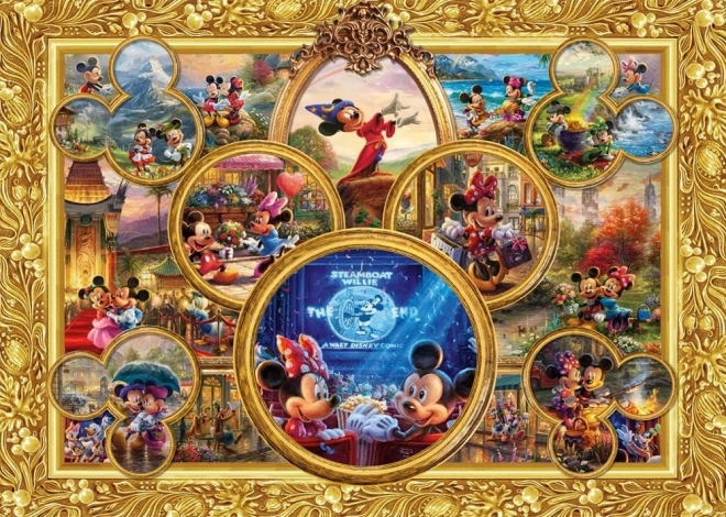 Puzzle kolaž: Mickey i Minnie 2000 dijelova