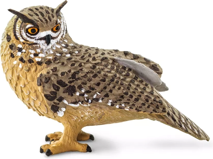 Safari Ltd. great horned owl figurine