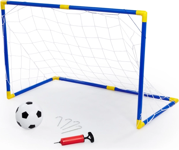 Nogometni gol s loptom i pumpicom