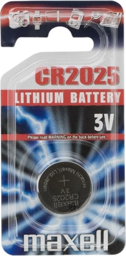 Lithium coin cell batteries CR2025 3 V - 5 pieces