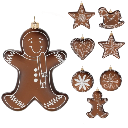 Božićni ukras medenjakić 11 cm