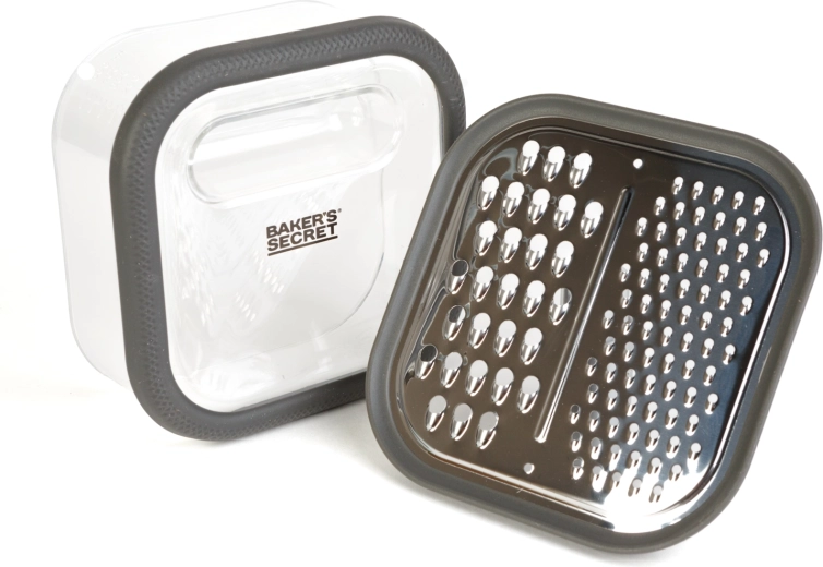Baker's Secret kitchen grater with container