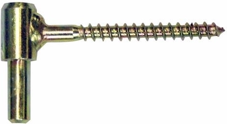 Skoba za vratni ovjes s navojem, žuto pocinčana