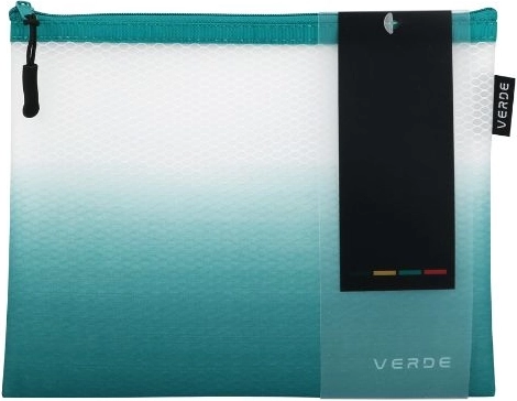 Mrežasta zip-omotnica A5 Verde milano