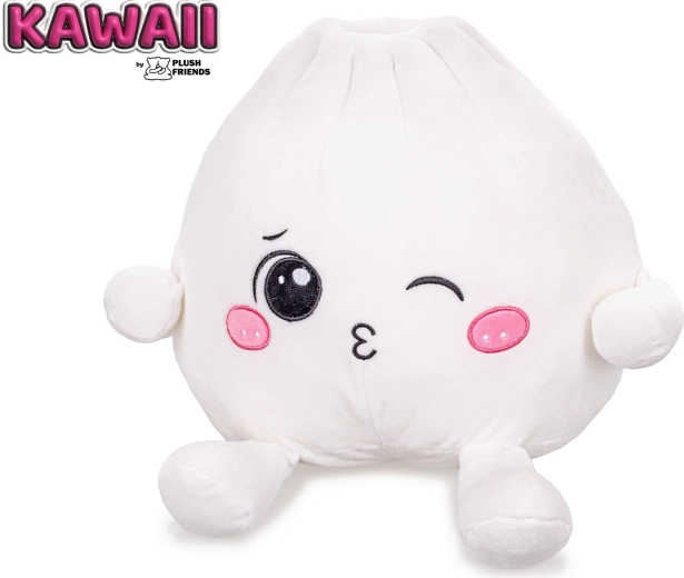 Plush Friends kawaii namigujuća plišana okruglica Bao 25 cm - 1 komad