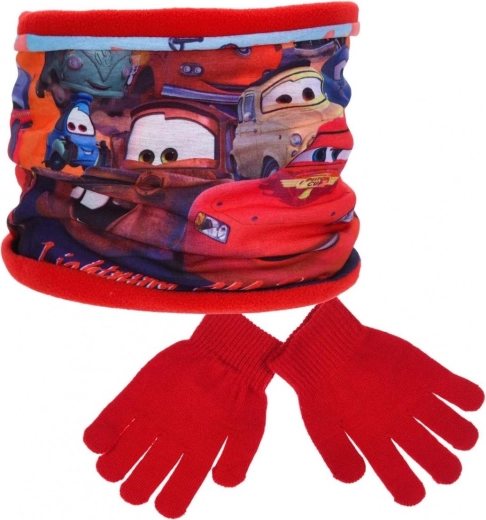 Set ovratnika i rukavica Disney Cars