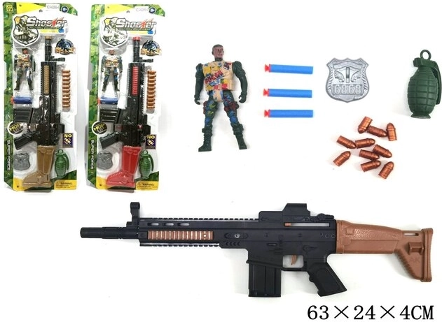 Military Set on Blister Card