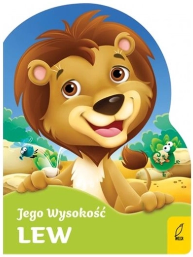 Njegovo Veličanstvo lav – kartonska izrezana knjižica za najmlađe