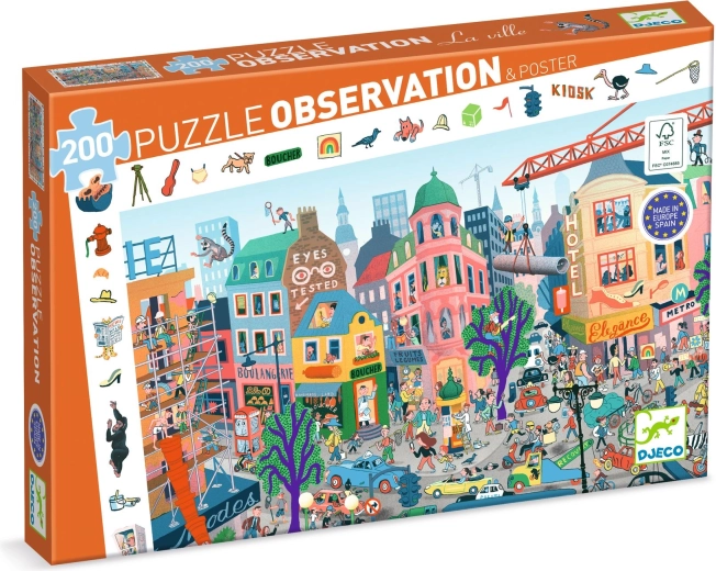 Djeco City Search Puzzle