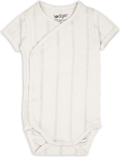Lodger body kratkih rukava pointelle cream vel. 68