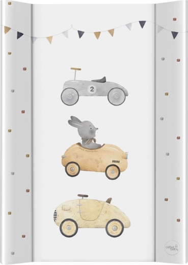 Ceba Baby podloga za prematanje s čvrstom pločom 50 × 70 cm basic bunny driver